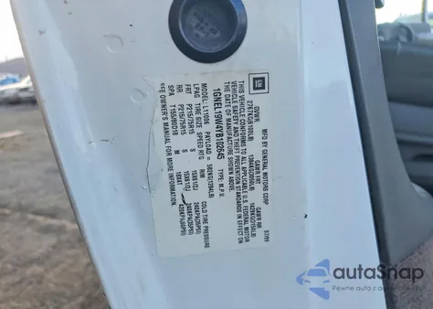 2000 Chevrolet Astro from USA, damaged, VIN 1GNEL19W4YB102645